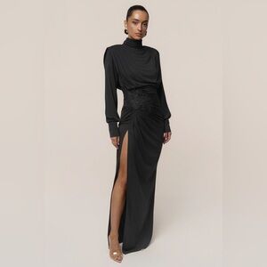 Jlux black gown NEW